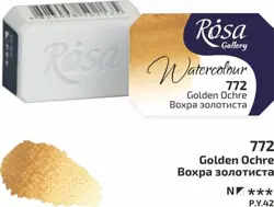 Akvarelové barvy Rosa 2,5ml 772 golden ochre
